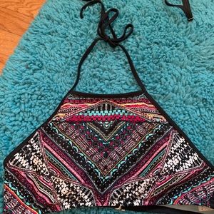 Halter bathing suit